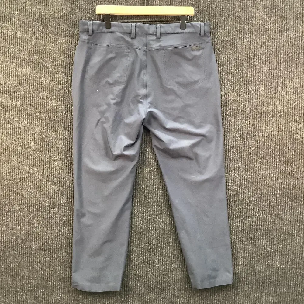 Greg Norman Pants Mens 36x30 Gray Five Pocket Golf Performance Stretch Tech